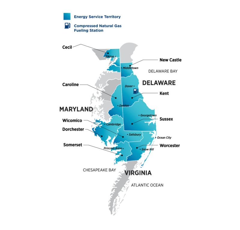 Service Areas CHPK Gas DNG